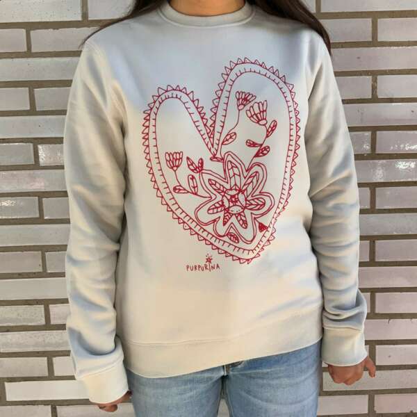 SUDADERA "CORAZÓN"