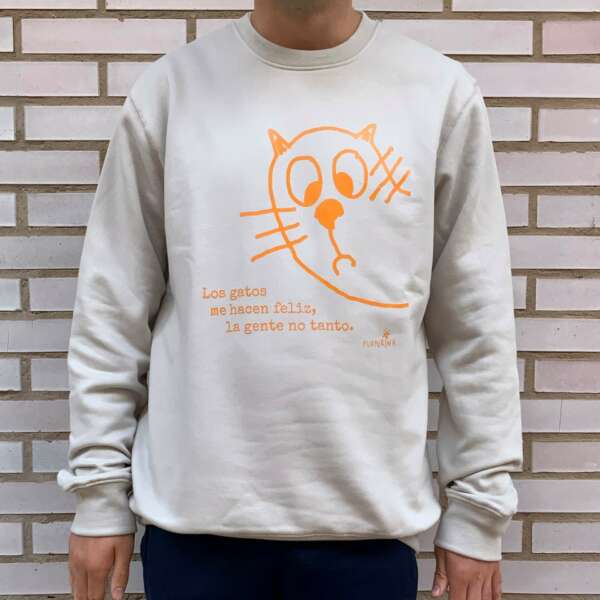SUDADERA HOMBRE "GATO"