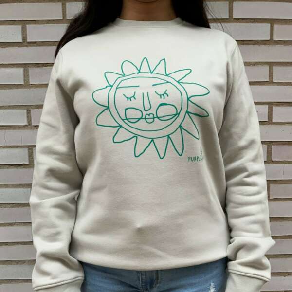 SUDADERA "SOL VERDE"