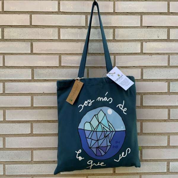 Bolsa azul "Iceberg"