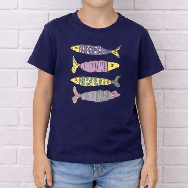 Camiseta Infantil "peces"