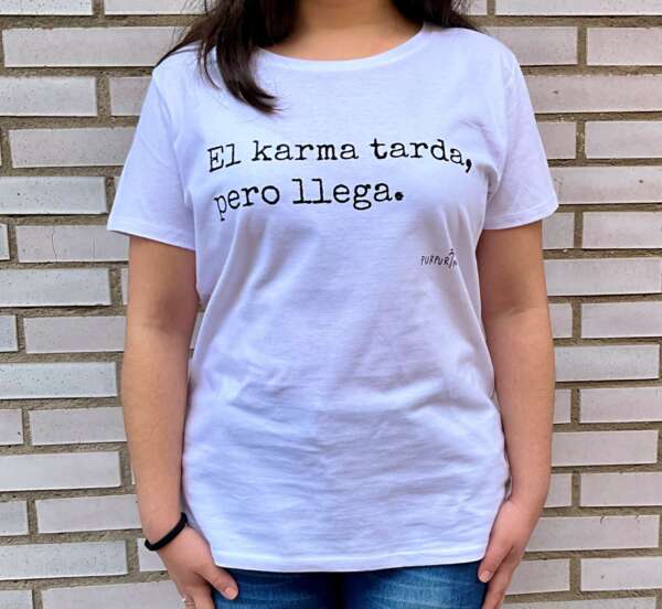 Camiseta Mujer "Karma"