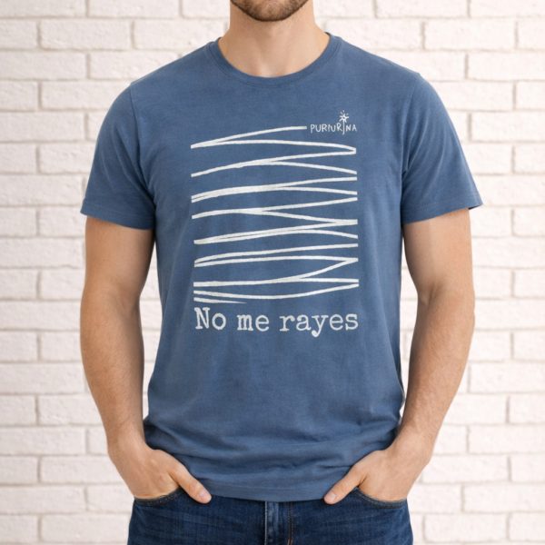 Camiseta Hombre "No me rayes"