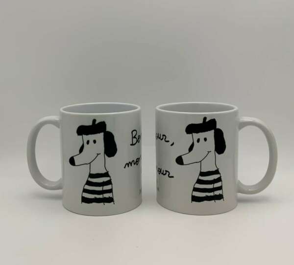 Taza "Perro Francés"