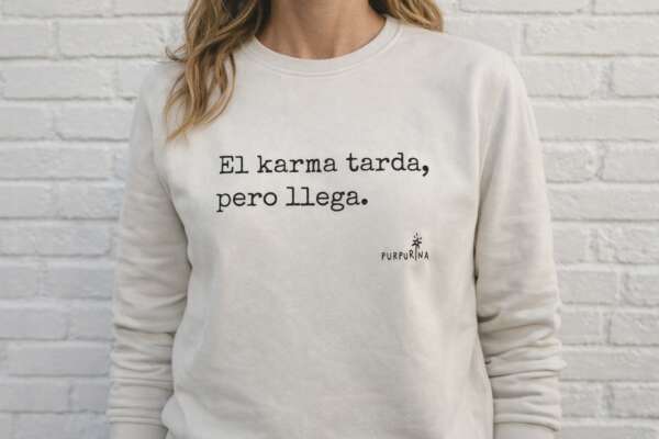 Sudadera mujer "Karma"