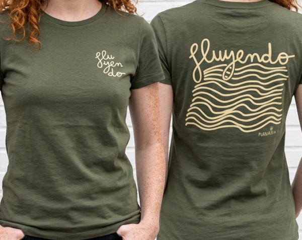 Camiseta Mujer "Fluyendo"