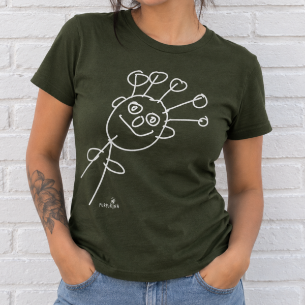Camiseta mujer "Monigote"