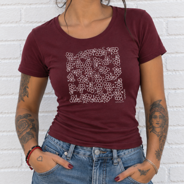 Camiseta Mujer "Uvas"