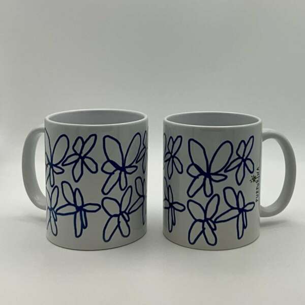 Taza "Flores"