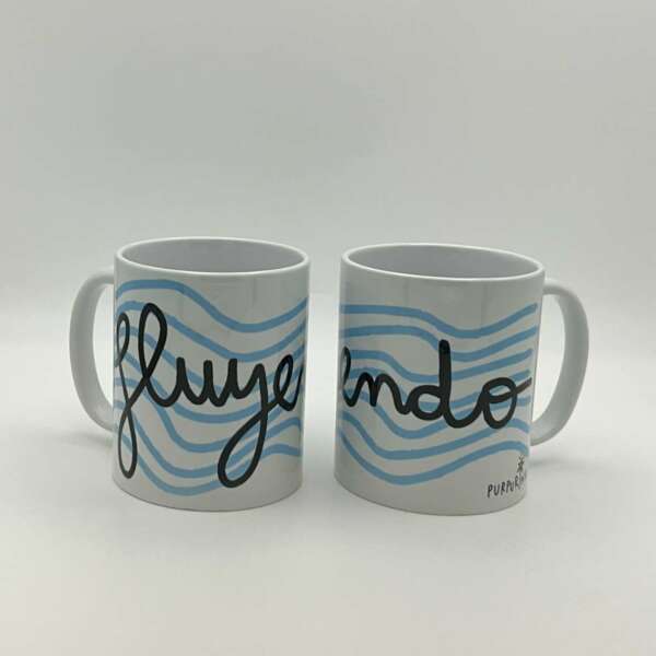 Taza "Fluyendo"