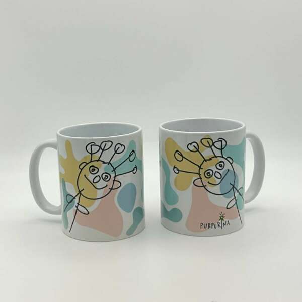 Taza "Monigotes"