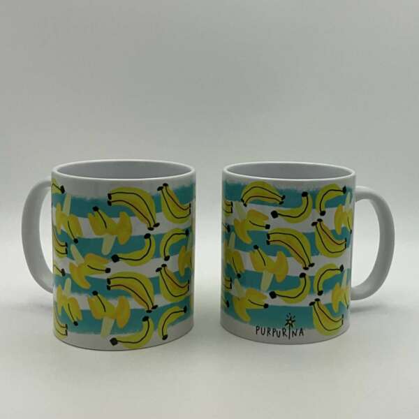 Taza "Plátanos"